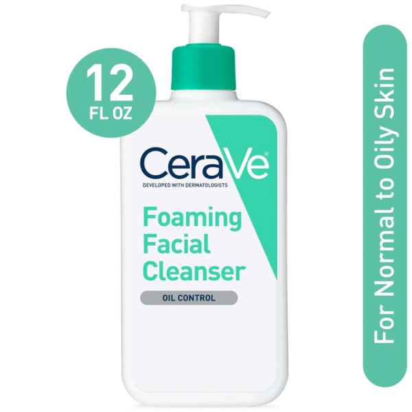 CeraVe Foaming Facial Cleanser 12 oz – For Oily, Acne-Prone Ski - Image 7