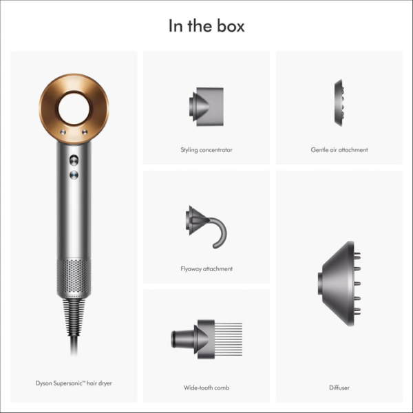 Dyson Supersonic hair dryer (Nickel/Copper) - Image 2
